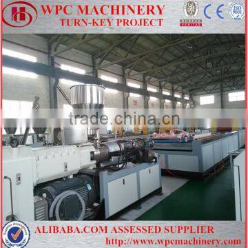 Plastic WPC door board extruder machine price