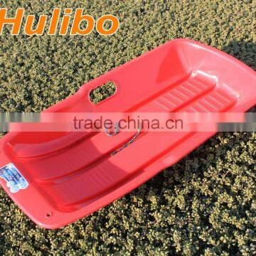 CE Approved Plastic Snow Glider Toboggan Snow Sledge With Rope Kids Plastic Ski Toys photo-3
