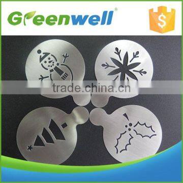 Stainless Steel Coffee Stencils photo-2