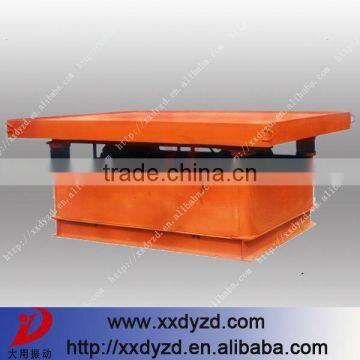 High quality concrete vibrating table with ISO standard