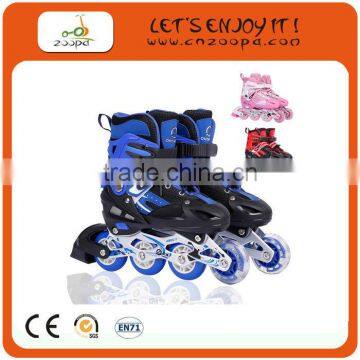 Children aluminum inline skate wheel set with CE EN71