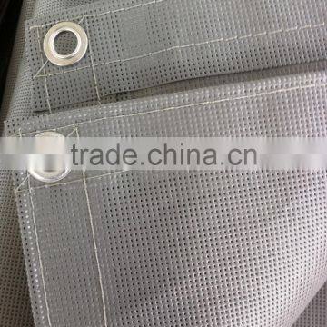 Flame Retardant PVC Dip Mesh Sheet 370GSM 1500D/11X11 photo-2