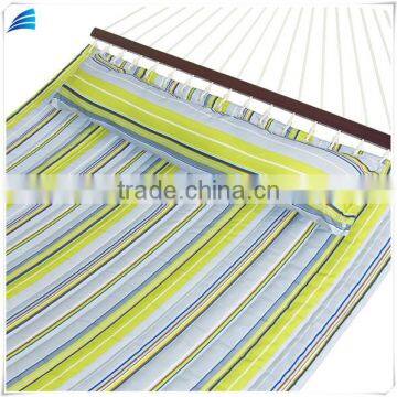 Portable Cotton Fabric Hammock Chair With Detachable Pillow photo-3