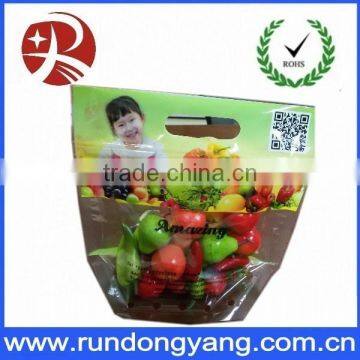 Customized Slider Zip Lock Zipper Stand up Pouch Fruit Packing Bag photo-2