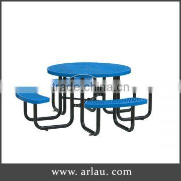 Arlau public table chairs, outdoor table benches,park table and benches