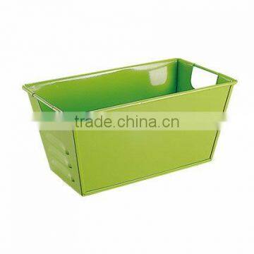 Rectangle file holder,magazine holder,office stationery holder storage bin toy box