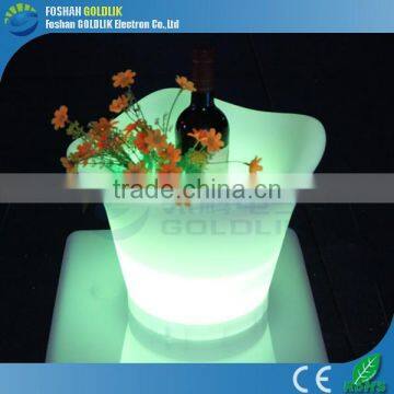 WIFI Control RGB Bar Furniture Plastic Holder LED Lighted Ice Bucket photo-3