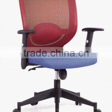 Swivel mesh employee chair