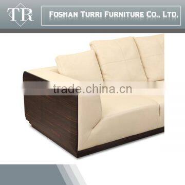 Modern Luxury Furniture White Italy Geniune Leather Living Room Sofas photo-4