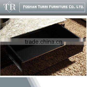 Contemporary Furniture TV Stand Wooden and Travertine TV Stand photo-4