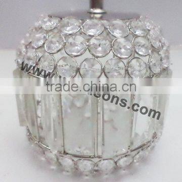 2015 crystal votive candle holder and crystal Clear Glass Stem votive candle holder