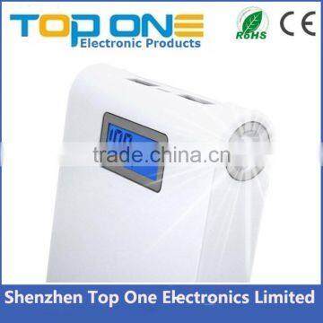 Smartphone Dual USB 12000mah Digital Display Power Bank With Led Charge Indicator photo-5