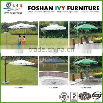 Outdoor parasol multicolor green patio umbrella outdoor sun garden umbrella