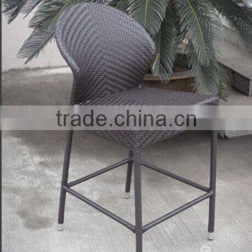 All weather rattan bar stool