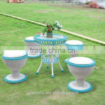 rattan dining furniture with cushion DR-3255