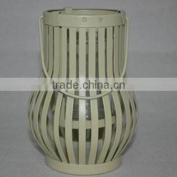 Colored Glass Hanging Lantern photo-2