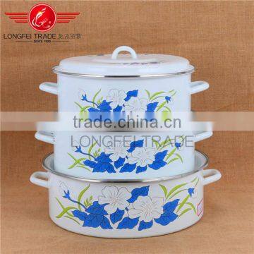 Enamel / ceramic industrial cooking pot/ stew pot set