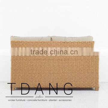 Camden Right Hand Wicker Bench - Outdoor Wicker Furniture - Vietnam Poly Rattan photo-5