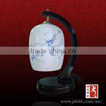 China supplier hot selling ceramic blue and white led lamp