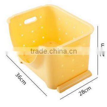 plastic receive basket/fruit and vegetable storage container