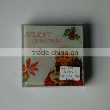 Christmas Glass Coaster Decoration JA20-CL1759 photo-1