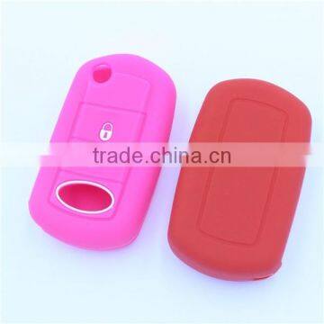 Silicone Cover fit for LAND ROVER Flip Remote Key Case Shell Fob