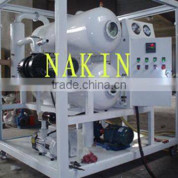 High Efficiency Vacuum Transformer Oil Purification Device