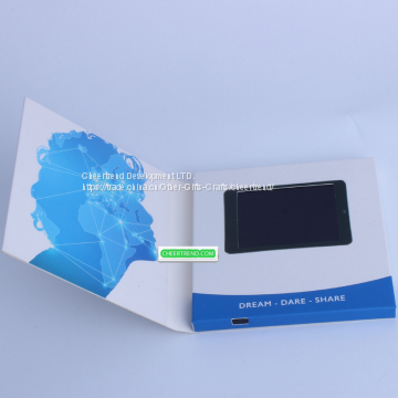 2.4 Inch Video Greeting Card Usb Port Charging And Transferring Video Files And Pictures photo-4