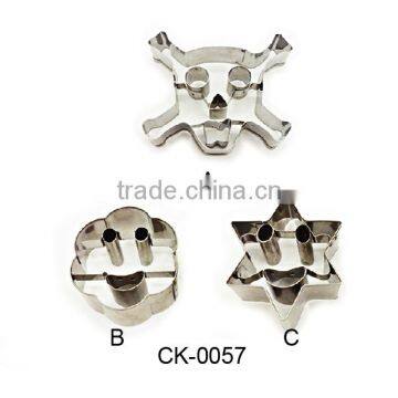 3 Pcs Bakeware Cute Cookie Cutter