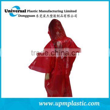 Cheapest biodegradable LDPE raincoat