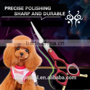 2017 Latest Style 440C Beauty Equipment Safety Pet Grooming Scissors for Dog Pet photo-2