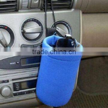 New Portable 12V in Car Auto Travel Baby Food Milk Water Bottle Cup Warmer Heater