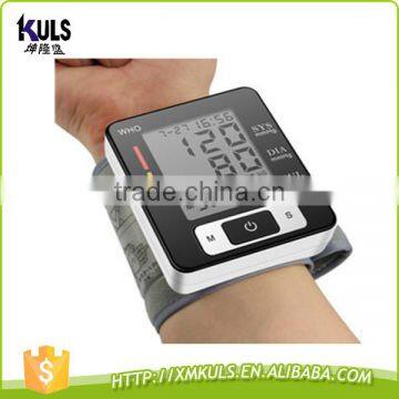 Automatic Extra Large LCD Portable Health Medical Home Use Digital Wrist Blood Pressure Monitor photo-5