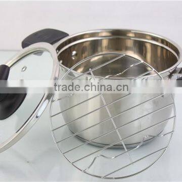 Hot Selling Tall Metal Stainless Steel Soup Pan Sause Pot photo-5