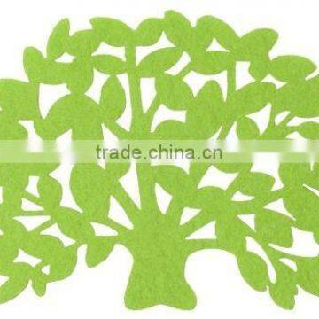 Non-woven Tree Cup Mat Felt Coasters for Home Decoration photo-4