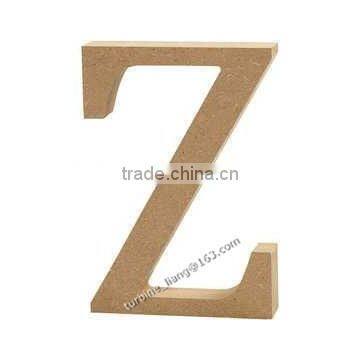 wooden MDF Letter "Z", alphabet letter