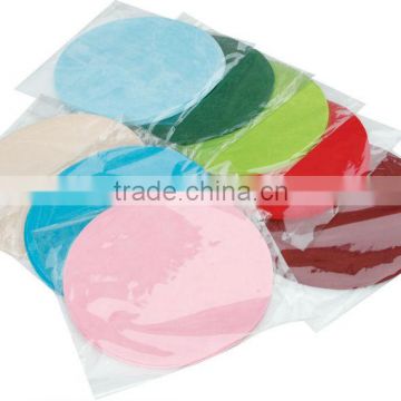 nonwoven wrap sheets flower warpping roud sheet wrap paper for flower florist suppliers