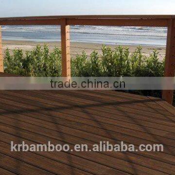Natural Durable Carbonzied Waterproof Anti-slip Outdoor Decking Tiles photo-5