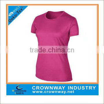 custom high quality semi-fitted sport running shirt