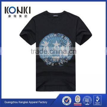 Wholesale China Factory Men's Cotton T-shirts Custom Logo Cotton Printing T Shirt photo-4