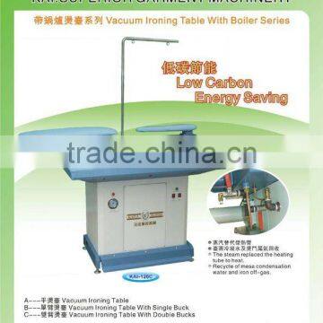 KAI-120A Garment Industrial Vacuum Ironing Table With Boiler