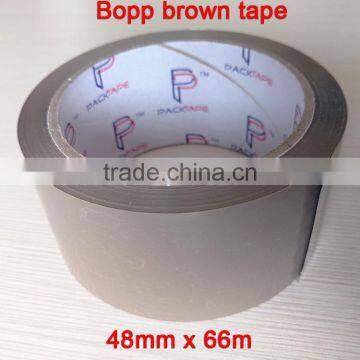 Brown Adhesive packing bopp tape with good glue