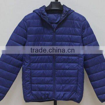 Zip up Nylon Fabric Soft Hoodie New Men Jacket for Winter photo-6