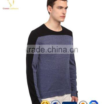 Knitting Mens Cotton Cashmere Heavy Knit Sweaters photo-3