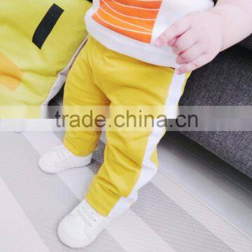 0-6 Years Wholesale 2017 Autumn Cotton Patchwork Baby Boys Girls Pants (pick Size Color) photo-6