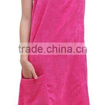 New Custom 100% Cotton Bath Dress Made in China