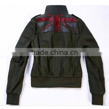 2015 Competitive Price Fashionable Military Jacket Woman photo-4