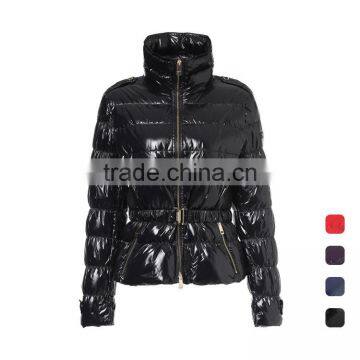 Custom 2017 Latest Fashion Western Ladies Winter Duck Down Feather Women Jackets photo-2