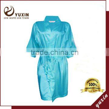 New Customized Rhinestone Bride satin robe Satin robe RW1-0012