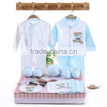 Wholesales Spring Autumn Cotton Printing Baby Clothes Set Wear photo-2
